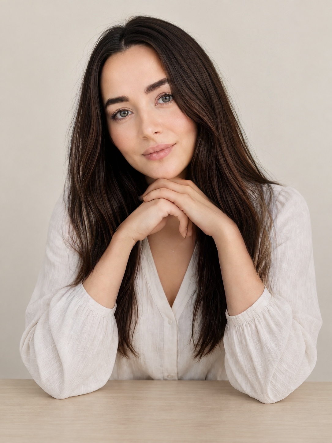 Serena Vitale al lavoro durante una consulenza online